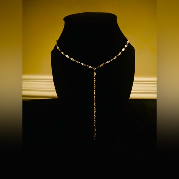 Jewelry - 925 Sterling Silver 26” Lariat Y Chain Necklace